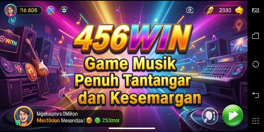 Tampilan gameplay 456WIN yang menarik dan penuh warna.