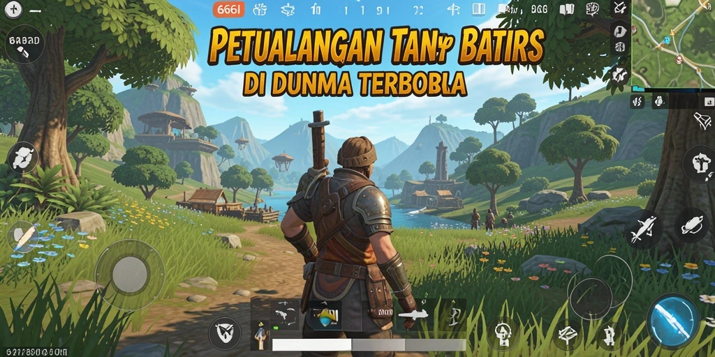 Screenshot gameplay Open World yang menakjubkan dan dinamis.