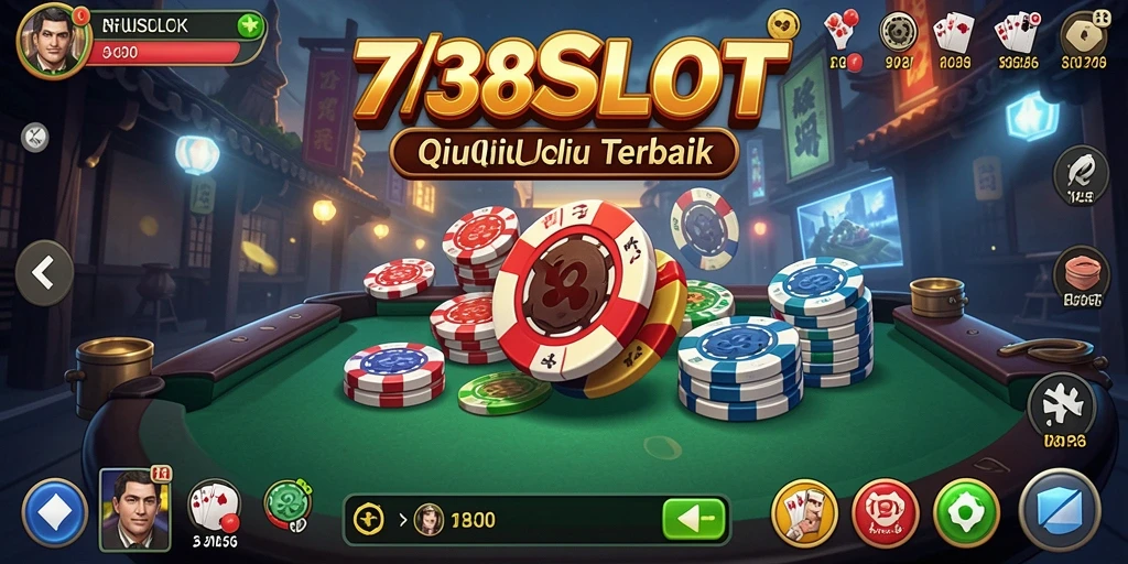 Gameplay seru QiuQiu di 738SLOT dengan teman-teman.