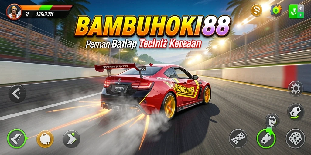 Tampilan gameplay Racing yang mendebarkan di BAMBUHOKI88.