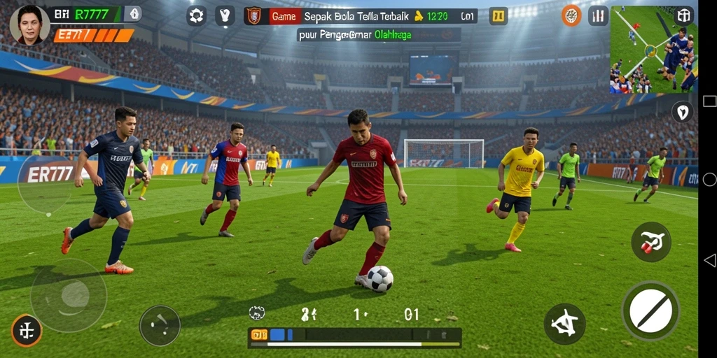 Tampilan gameplay yang menegangkan dalam ER777, aksi pemain yang luar biasa.