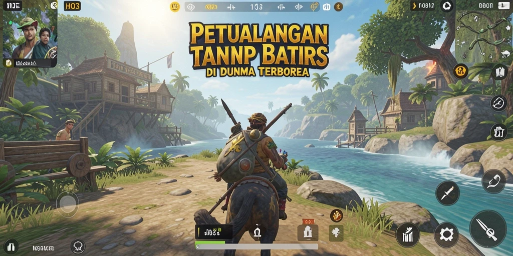 Screenshot utama HO3 menunjukkan aksi gameplay Open World yang mendebarkan.