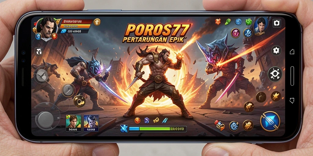 Tangkap momen seru pertarungan di POROS77 dengan grafik luar biasa.