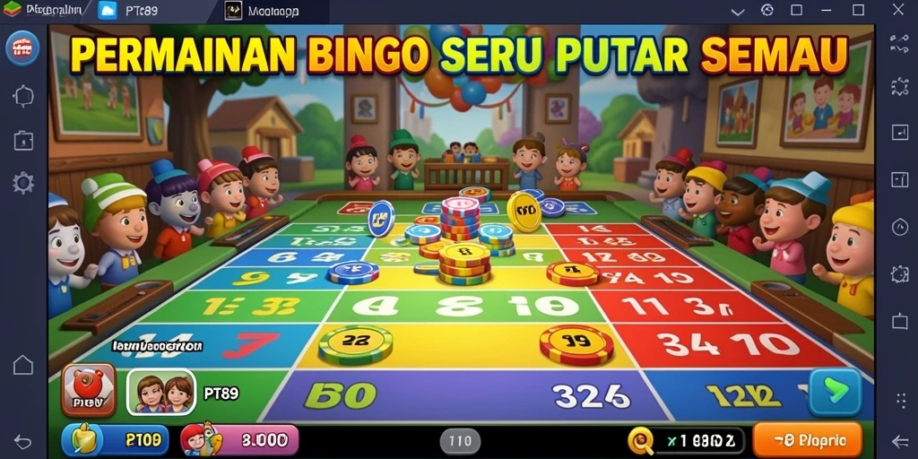 Tampilan permainan Bingo di PT89 yang menarik dan interaktif.