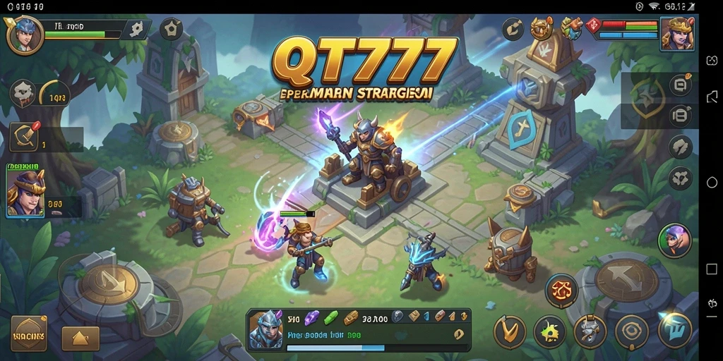 Tampilan gameplay QT777 yang menegangkan dalam aksi strategis.