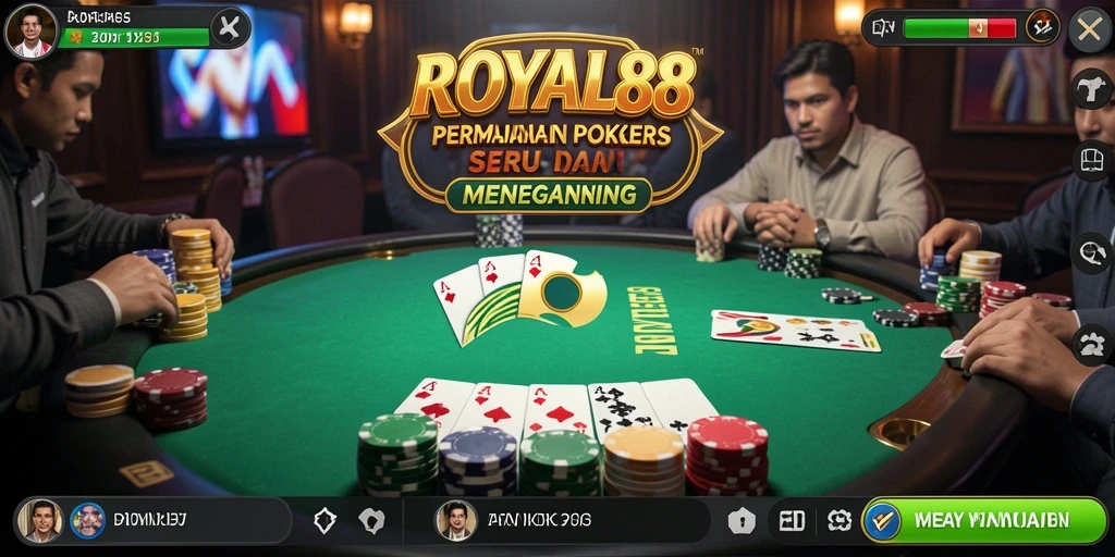 Tampilan gameplay menarik di aplikasi ROYAL88