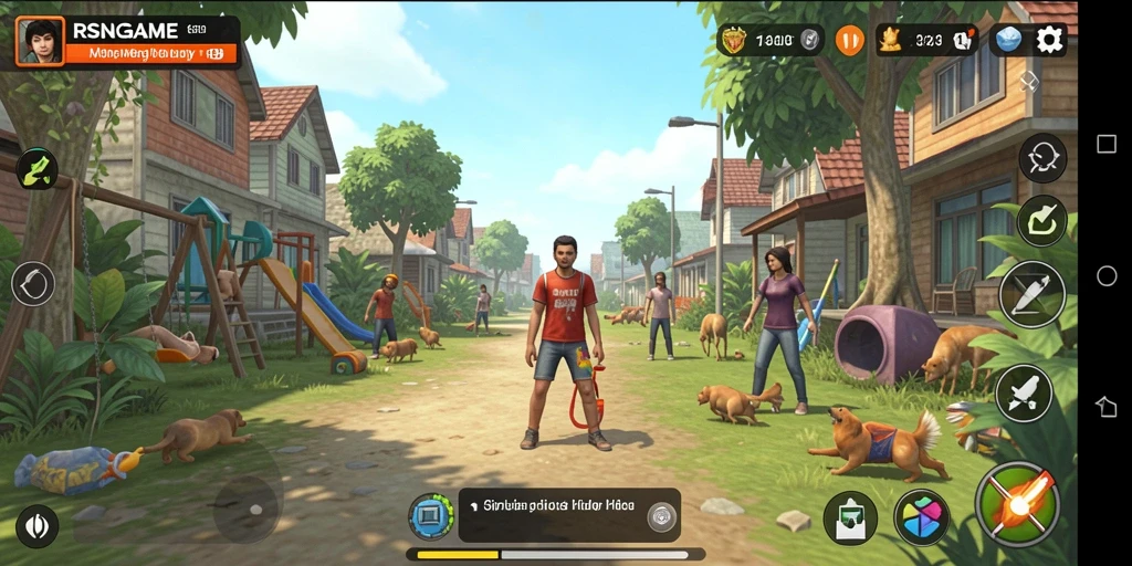 Gameplay RSNGAME yang interaktif dan menarik.