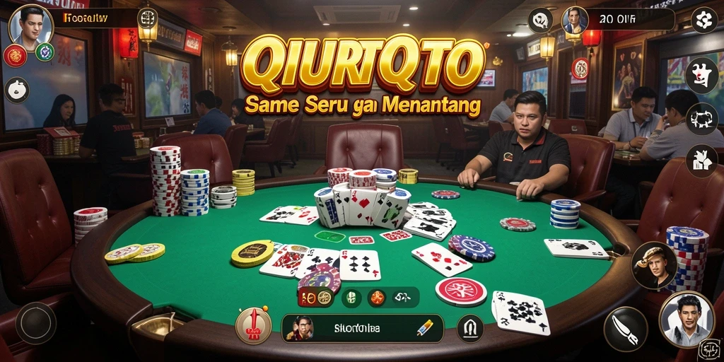 Tampilan menarik dari gameplay SORTOTO dalam QiuQiu.