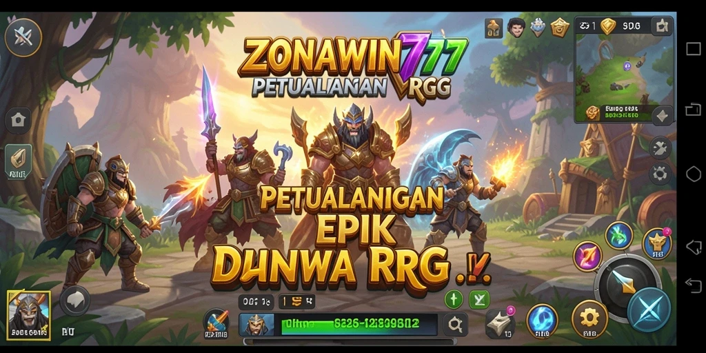 Tampilan gameplay ZONAWIN777 yang menawan dan penuh aksi.